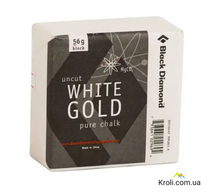 Магнезия Black Diamond White Gold 56g Chalk Block, 56 г (BD 550499.0000)