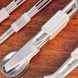 Набір столових приладів (ніж, вилка, ложка) Sea to Summit Detour Stainless Steel Cutlery Set (STS ACK036021-121801)