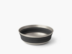 Миска складная Sea to Summit Detour Stainless Steel Collapsible Bowl, Beluga Black, M (STS ACK039011-050101)