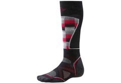 Термоноски Smartwool Men's PhD Ski Medium Pattern Socks XL, Black - Red