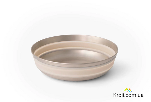 Миска складана Sea to Summit Detour Stainless Steel Collapsible Bowl, Moonstruck Grey, L (STS ACK039011-061806)