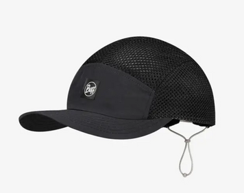 Кепка Buff 5 Panel Air Cap Saret, Black, One Size (BU 133549.999.10.00)