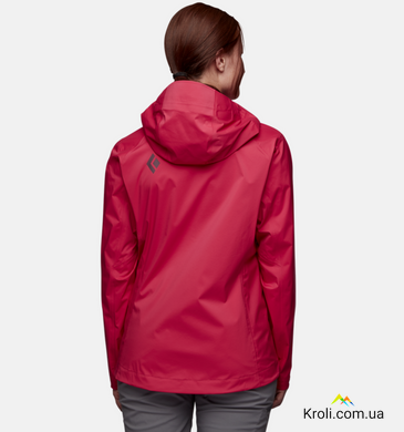 Куртка женская мембранная Black Diamond W Stormline Stretch Rain Shell, Pomegranate, L (BD M6976034LRG1)