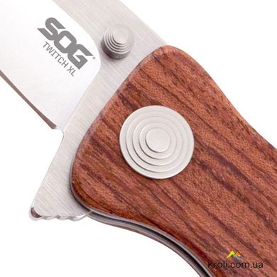 Складной нож SOG Twitch XL, Satin (SOG TWI24-CP)