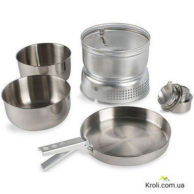 Набор посуды Tatonka Multi Set Plus A.Burner Silver (TAT 4010.000)