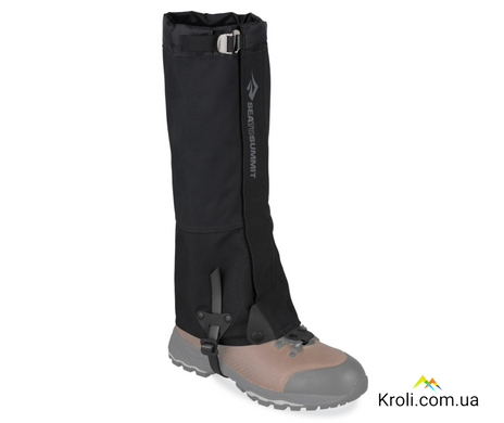 Гетри трекінгові Sea To Summit Quagmire Gaiters Canvas (PFC free) Black, L (STS ACP012012-060103)