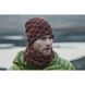 Повязка на шею Buff Neckwarmer Knitted and Polar Fleece Ardal Wine/Grey Vigore