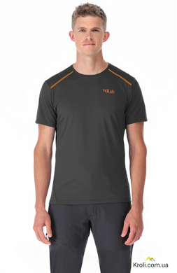 Футболка мужская Rab Force Tee, Graphene, M (RB QBL-05-GRH-MED)
