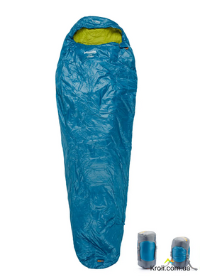 Спальный мешок Pinguin Lite Mummy (14/10°C), 185 см, Right Zip, Petrol (PNG 228267)