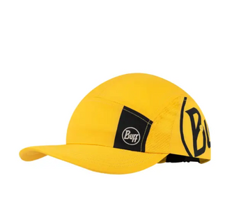 Кепка Buff 5 Panel Go Cap, Logo Yellow, L/XL (BU 135785.114.30.00)
