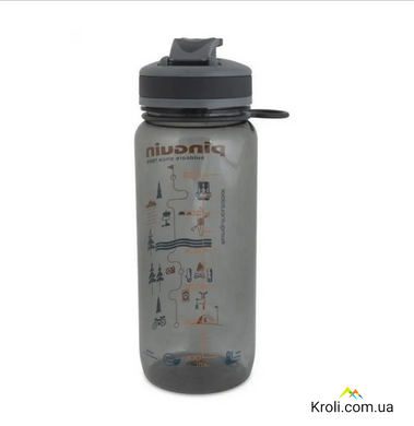 Фляга Pinguin Tritan Slim Bottle 2020 BPA-free, 0,65 L, Grey (PNG 804485)