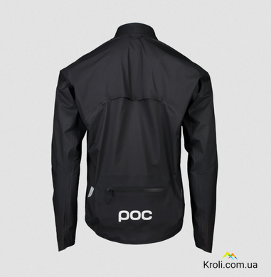 Велокуртка мембранна чоловіча POC Haven rain jacket, Uranium Black, S (PC 580121002SML1)