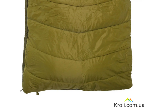 Спальный мешок-одеяло Pinguin Blizzard (4/-1&deg;C), 190 см - Right Zip, Khaki (PNG 239447) 2020