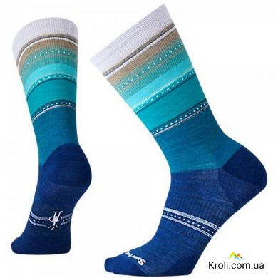 Термошкарпетки Smartwool Women's Sulawesi Stripe Socks SW560 Dark Blue Heather, S