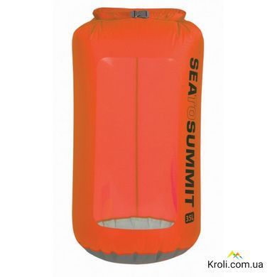 Гермомешок Sea to Summit UltraSil View Dry Sack 35L Orange (STS AUVDS35OR)