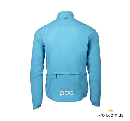 Велосипедна куртка-ветровка чоловіча POC Pro Thermal Jacket, Light Basalt Blue, L (PC 523151598LRG1)