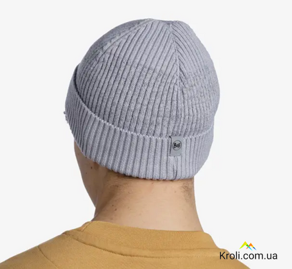 Шапка Buff Merino Active Beanie, Solid Light Grey (BU 132339.933.10.00)