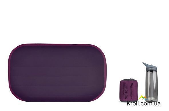 Подушка надувная Aeros Premium Pillow Deluxe, 14х56х36см, Magenta от Sea to Summit (STS APILPREMDLXMG)