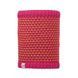 Пов'язка на шию Buff Junior Neckwarmer Knitted and Polar Jambo Pink Azalea / Grey Vigore підліткова