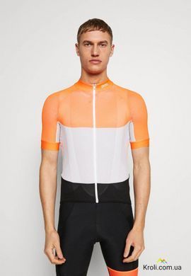 Велоджерсі POC Essential Road Light Jersey, Granite Grey / Zink Orange, S (PC 582128287SML1)