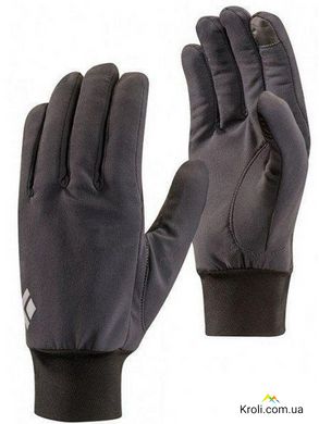 Рукавички чоловічі Black Diamond LightWeight Sofshell Gloves Smoke, р.L (BD 801046.SMOK-L)