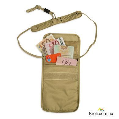Кошелек нательный Tatonka Skin Folder Neck Pouch Natural (TAT 2845.225)