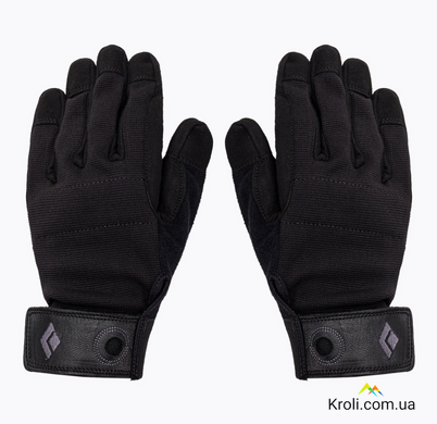 Перчатки мужские Black Diamond Crag, Black, S (BD 801863.0002-S)