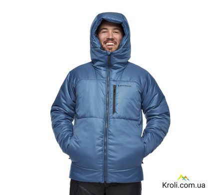 Куртка мужская Black Diamond M Belay Parka Синий, L (BD 746100.4002-L)