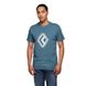 Футболка чоловіча Black Diamond M Chalked Up 2.0 SS Tee, Creek Blue, M (BD 7524074064MED1)