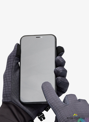 Перчатки мужские Black Diamond GridTech Storm Hood Gloves, Carbon/Glacier, XL (BD 8017419642XLG1)