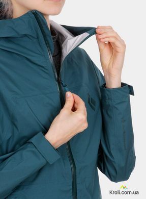 Жіноча куртка Black Diamond Stormline Stretch Rain Shell, XS - Spruce (BD M697.314-XS)