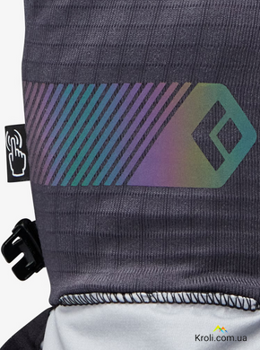 Перчатки мужские Black Diamond GridTech Storm Hood Gloves, Carbon/Glacier, XL (BD 8017419642XLG1)