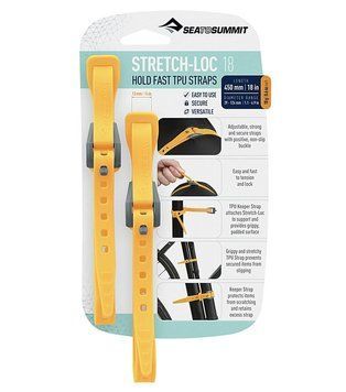 Набір стяжок See to Summit Stretch-Loc, 2 Pack, 12х450, Yellow (STS ASLSTRP12X450YW)
