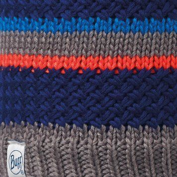 Пов'язка на шию Buff Junior Neckwarmer Knitted and Polar Tipsy Blue Ink / Navy підліткова
