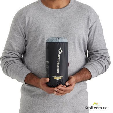 Коврик надувной Sea to Summit Ether Light XR Pro Insulated ASC Mat, Pirate Black, Large, 198х64х10см (STS ASL051142-060104)