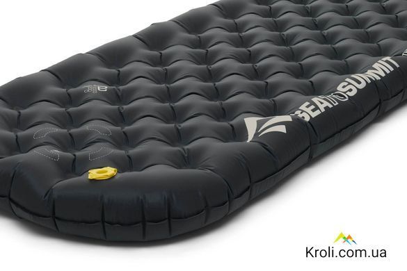 Коврик надувной Sea to Summit Ether Light XR Pro Insulated ASC Mat, Pirate Black, Large, 198х64х10см (STS ASL051142-060104)