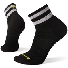 Шкарпетки чоловічі Smartwool Men's Athletic Stripe Light Elite Mini, Black, 42-45 (SW 01523.001-L)