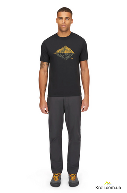 Футболка мужская Rab Crimp Reflection Tee, Beluga, M (RB QBL-72-BEL-MED)