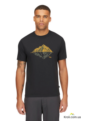 Футболка мужская Rab Crimp Reflection Tee, Beluga, M (RB QBL-72-BEL-MED)