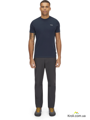 Футболка чоловіча Rab Basecamp 3 Peaks Tee, Beluga, M (RB QCC-05-BEL-MED)