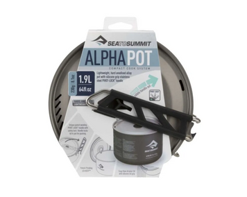 Каструля алюмінієва зі складаною ручкою Sea To Summit, Alpha Pot, 1,9 L (STS AKI3004-02390502)
