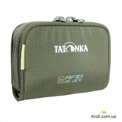 Кошелек карманный Tatonka Plain Wallet RFID B, Olive (TAT 2903.331)
