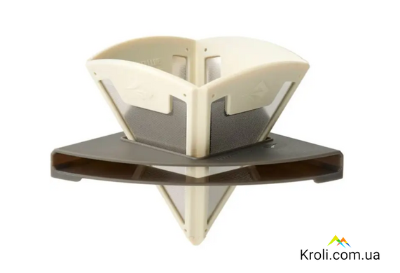 Фільтр для кави складаний Sea to Summit Frontier UL Collapsible Pour Over, Bone White (STS ACK025041-131001)
