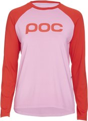 Велоджерсі жіноче POC Essential MTB W's Jersey, Altair Pink/Prismane Red, XL (PC 528368236XLG1)