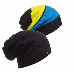 Шапка-шарф Buff Knitted Neckwarmer Hat Aidan Black 2 в 1