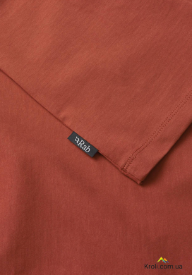 Футболка чоловіча Rab Basecamp 3 Peaks Tee, Red Clay, M (RB QCC-05-RCY-MED)