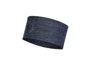Пов'язка на голову Buff Midweight Merino Wool Headband, Night Blue Melange (BU 118174.779.10.00)
