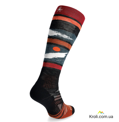 Носки мужские Smartwool Ski Full Cushion Midnight Ski Pattern OTC, Разноцветный (Black), 46-49 (XL) (SW SW002152.001-XL)