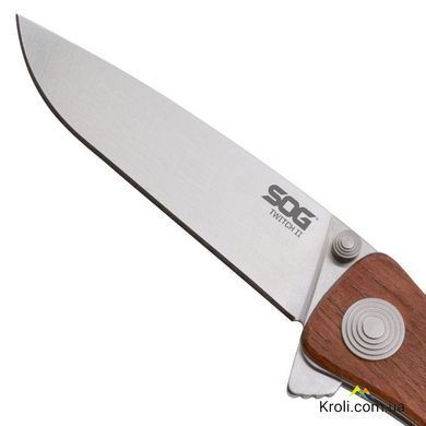 Складной нож SOG Twitch II, Wood Handle