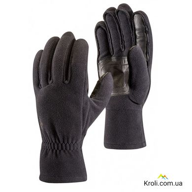 Рукавиці чоловічі Black Diamond MidWeight Windbloc Fleece Gloves Black, р.L (BD 801039.BLAK-L)